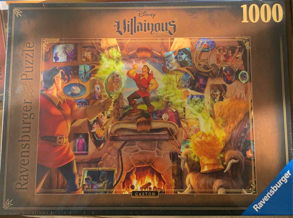 Harley Davidson Photomosaics Pieces Buffalo Games W Poster Preowned