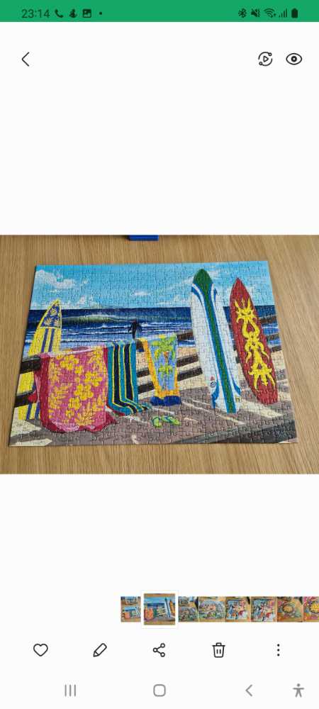 *Hang Loose Surfers. 😁 COMPLETED 02/03/2022 - Ravensburger puzzle collectible - Main Image 2