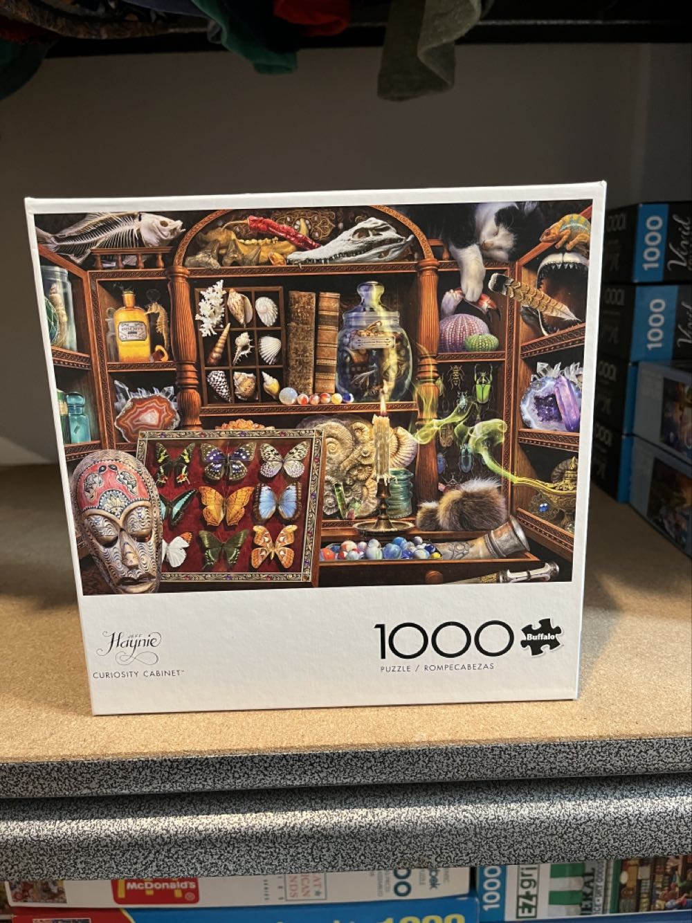 Curiosity Cabinet - Buffalo Games puzzle collectible [Barcode 079346132034] - Main Image 2