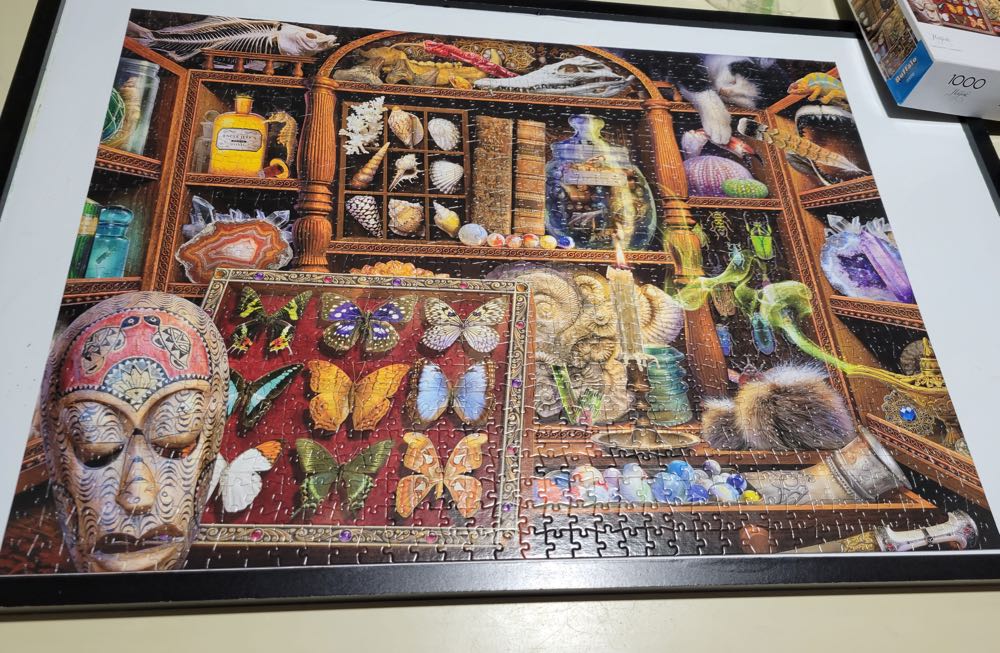 Curiosity Cabinet - Buffalo Games puzzle collectible [Barcode 079346132034] - Main Image 4