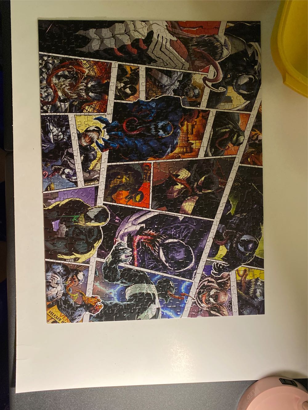 Aquarius Marvel Venom Puzzle 500 Piece Jigsaw Puzzle Glare Free Precision Fit Officially Licensed Marvel Merchandise & Collectibles 14x19 Inches  puzzle collectible [Barcode 840391151642] - Main Image 2