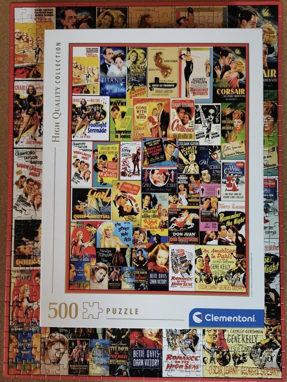 Classic Romance - Clementoni puzzle collectible [Barcode 8005125350971] - Main Image 4