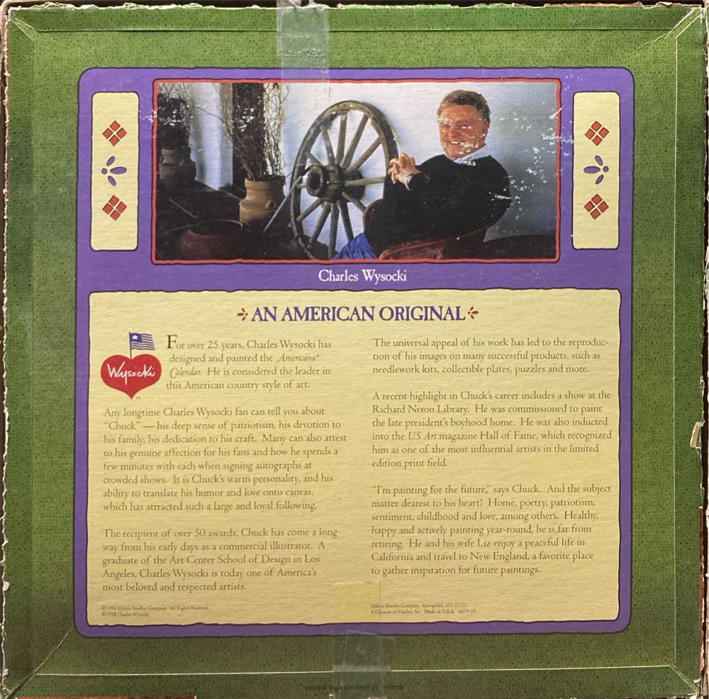 On Main Street - Milton Bradley (MB) puzzle collectible - Main Image 2