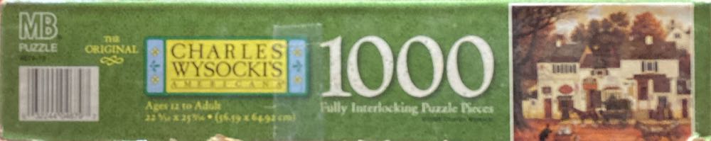 On Main Street - Milton Bradley (MB) puzzle collectible - Main Image 3