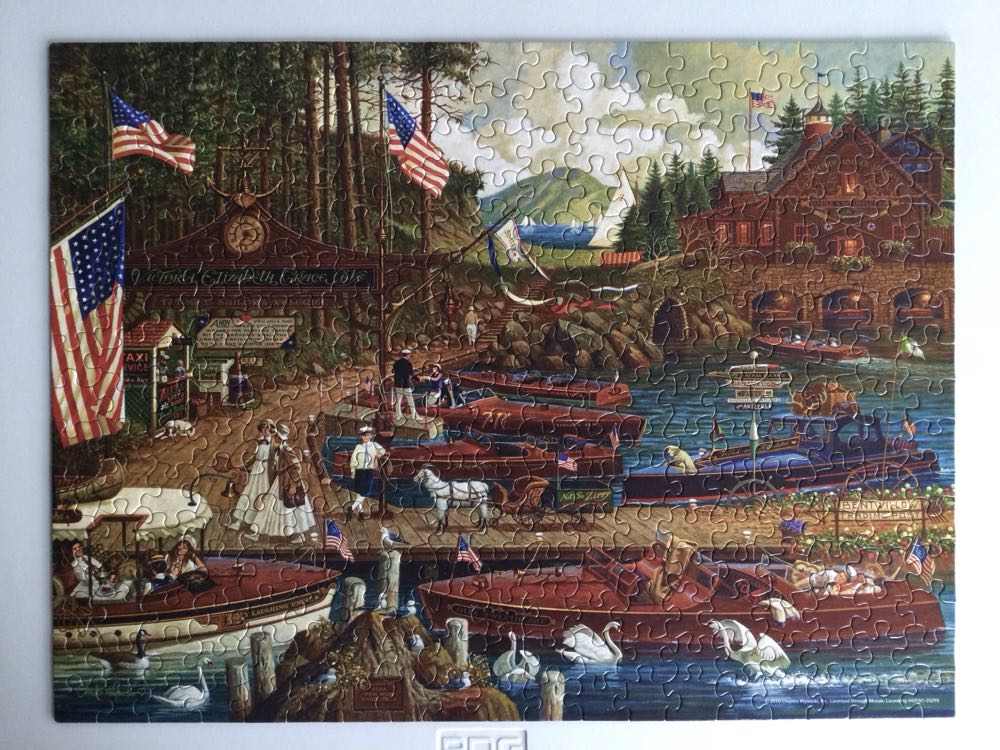 Lost In The Woodies - Milton Bradley puzzle collectible - Main Image 2
