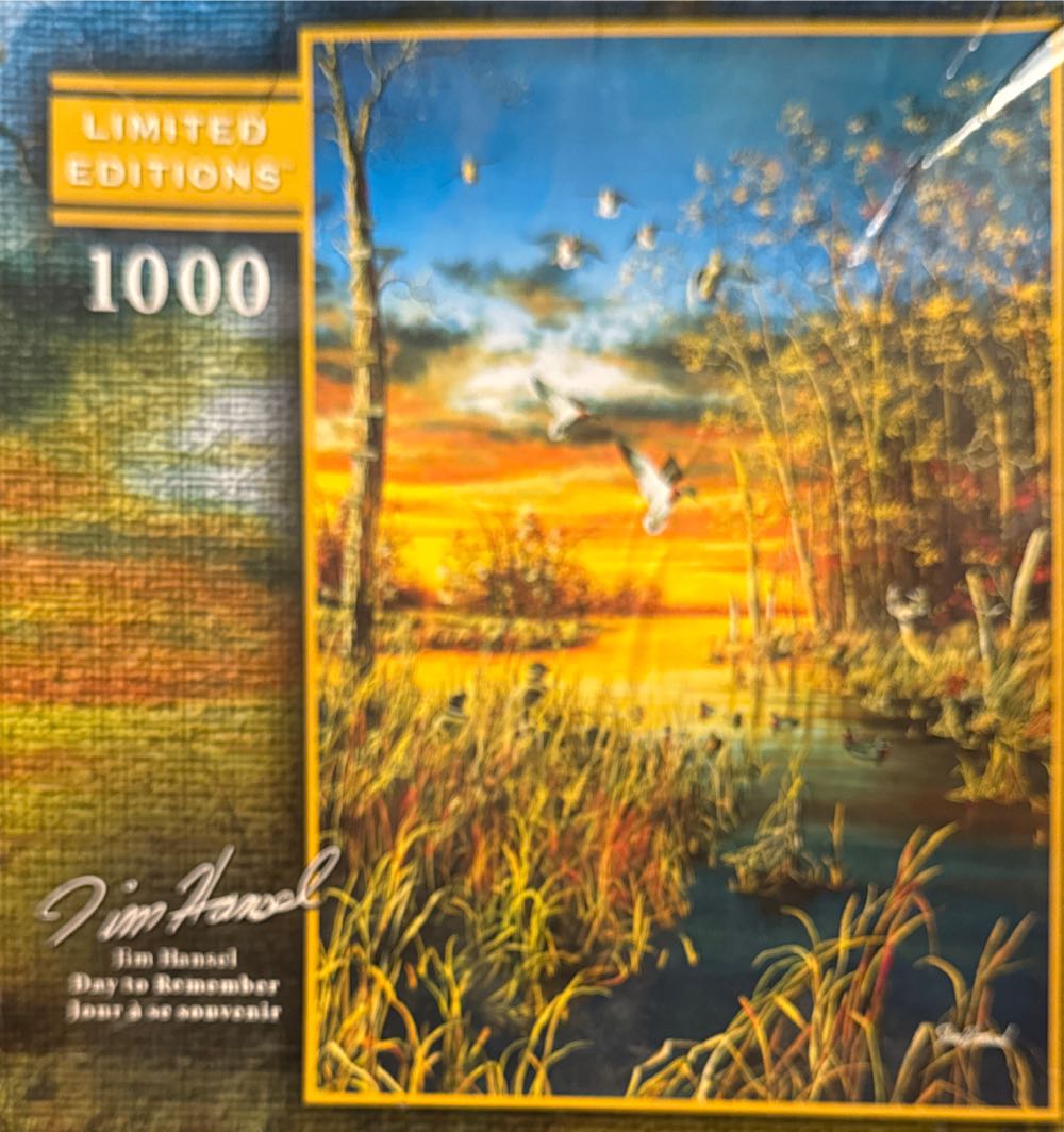 Jim Hansel ”day To Remember”  puzzle collectible [Barcode 072348500139] - Main Image 2