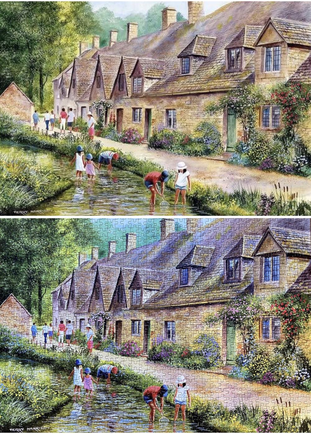 Cotswold Villages - Gibsons puzzle collectible [Barcode 5012269050288] - Main Image 4