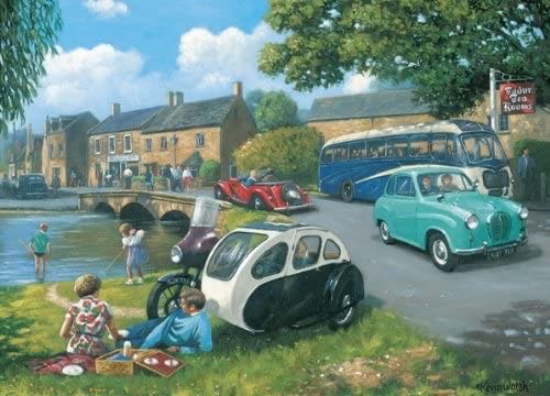 Ravensburger: Happy Days, Cotswolds - Ravensburger puzzle collectible [Barcode 4005556158249] - Main Image 2