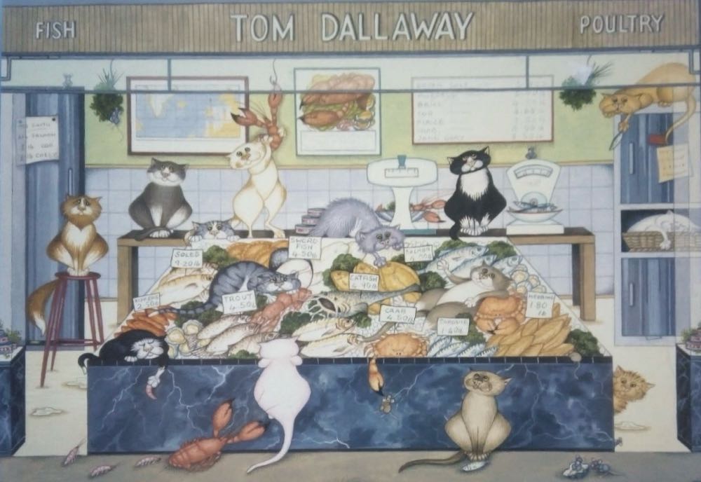 Feasting At Tom Dallaway’s RARE - WH Smith puzzle collectible [Barcode 34625071] - Main Image 2