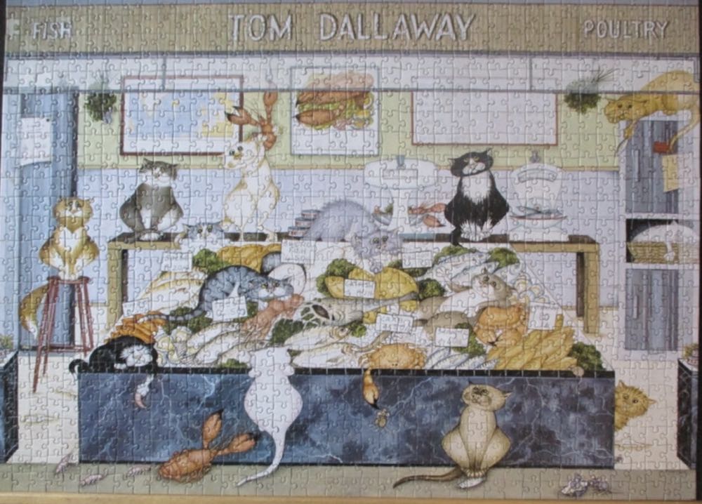 Feasting At Tom Dallaway’s RARE - WH Smith puzzle collectible [Barcode 34625071] - Main Image 3