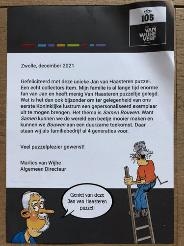 Samen Bouwen - Jumbo puzzle collectible [Barcode 8710126819883] - Main Image 3
