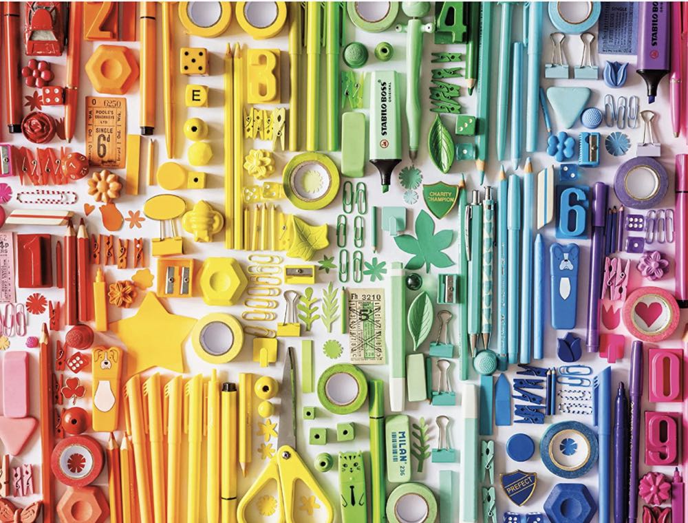 Stationary - Ceaco puzzle collectible [Barcode 021081292122] - Main Image 2