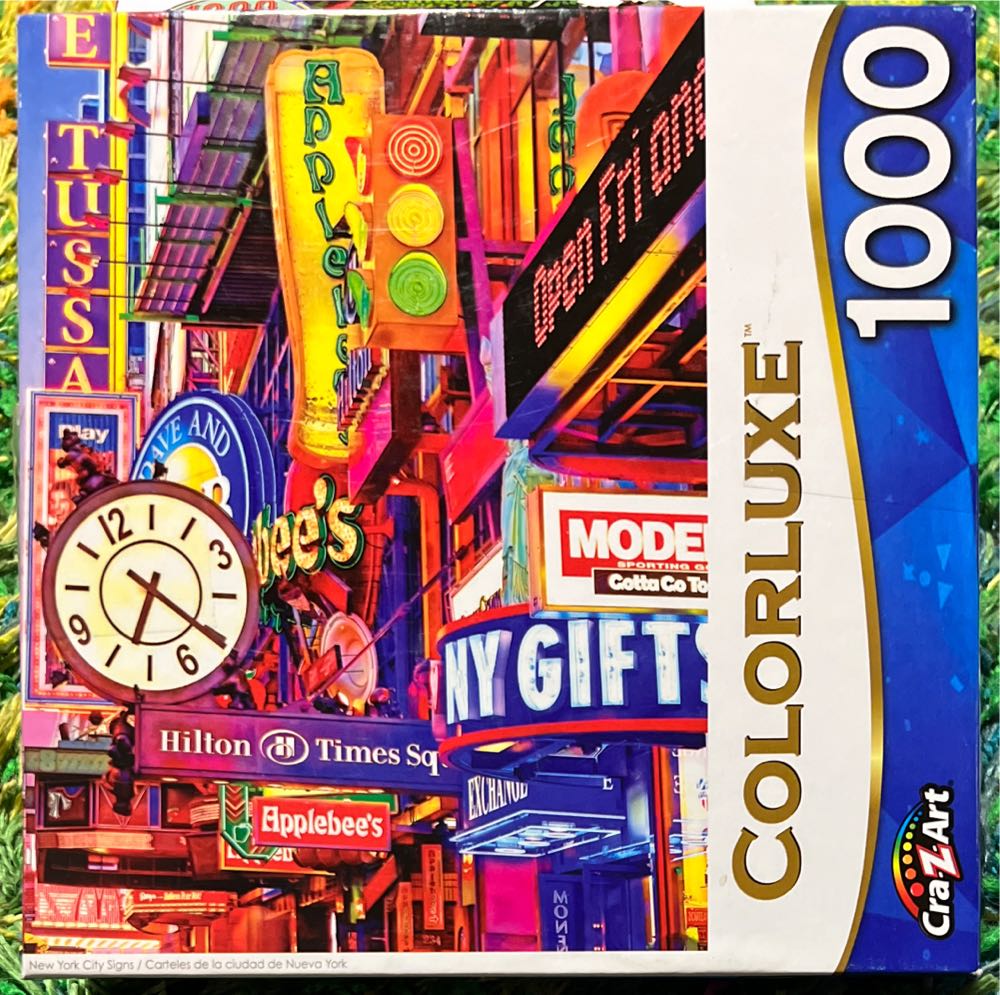 New York City Signs. SOLD - CraZArt puzzle collectible [Barcode 4895145419512] - Main Image 3
