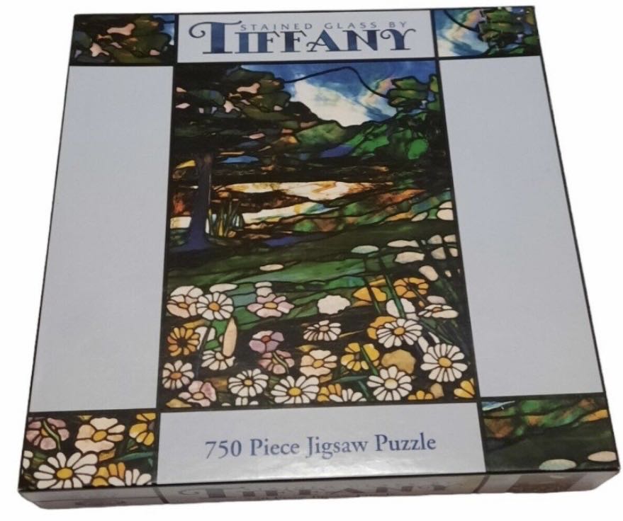 Stained Glass by Tiffany - Ceaco puzzle collectible [Barcode 021081029339] - Main Image 2