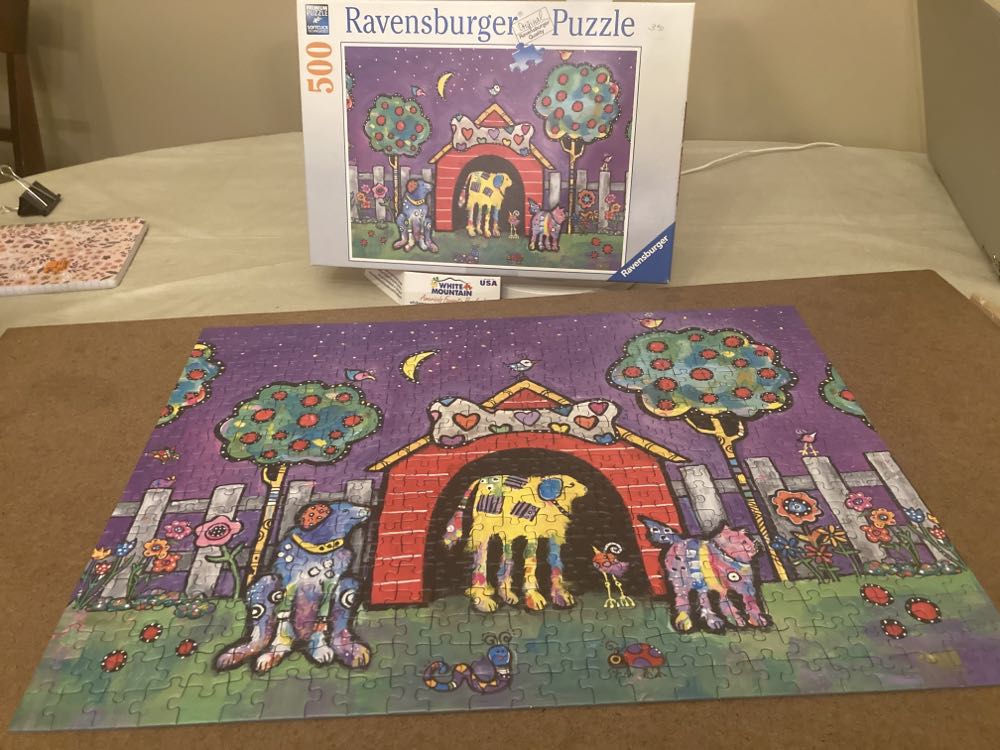 Dogs At Twilight - Ravensburger puzzle collectible [Barcode 4005556146895] - Main Image 2