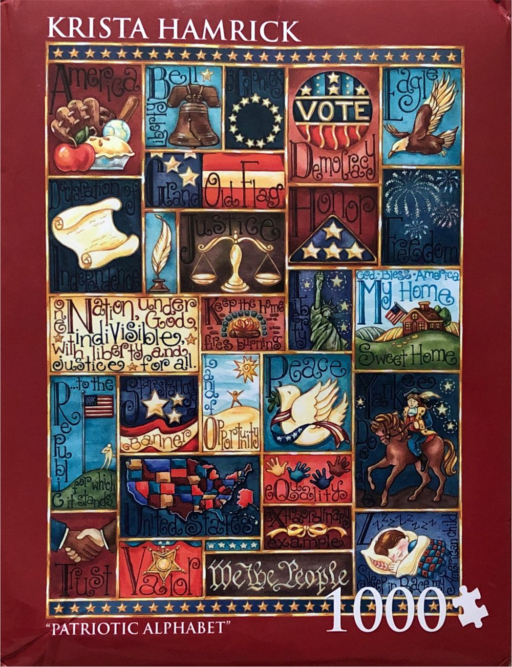 Summer Bluebirds & Geraniums