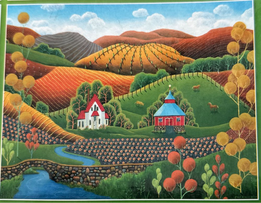 4 Puzzle Box Set: Americana - Ceaco puzzle collectible [Barcode 021081036566] - Main Image 4