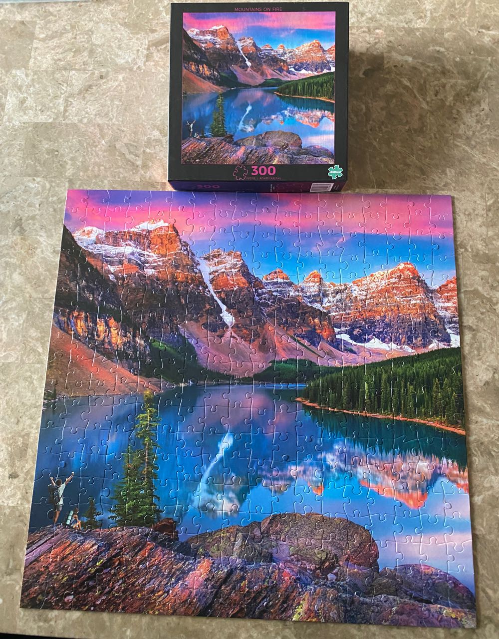 Mountains on Fire - Buffalo Games puzzle collectible [Barcode 079346028351] - Main Image 2