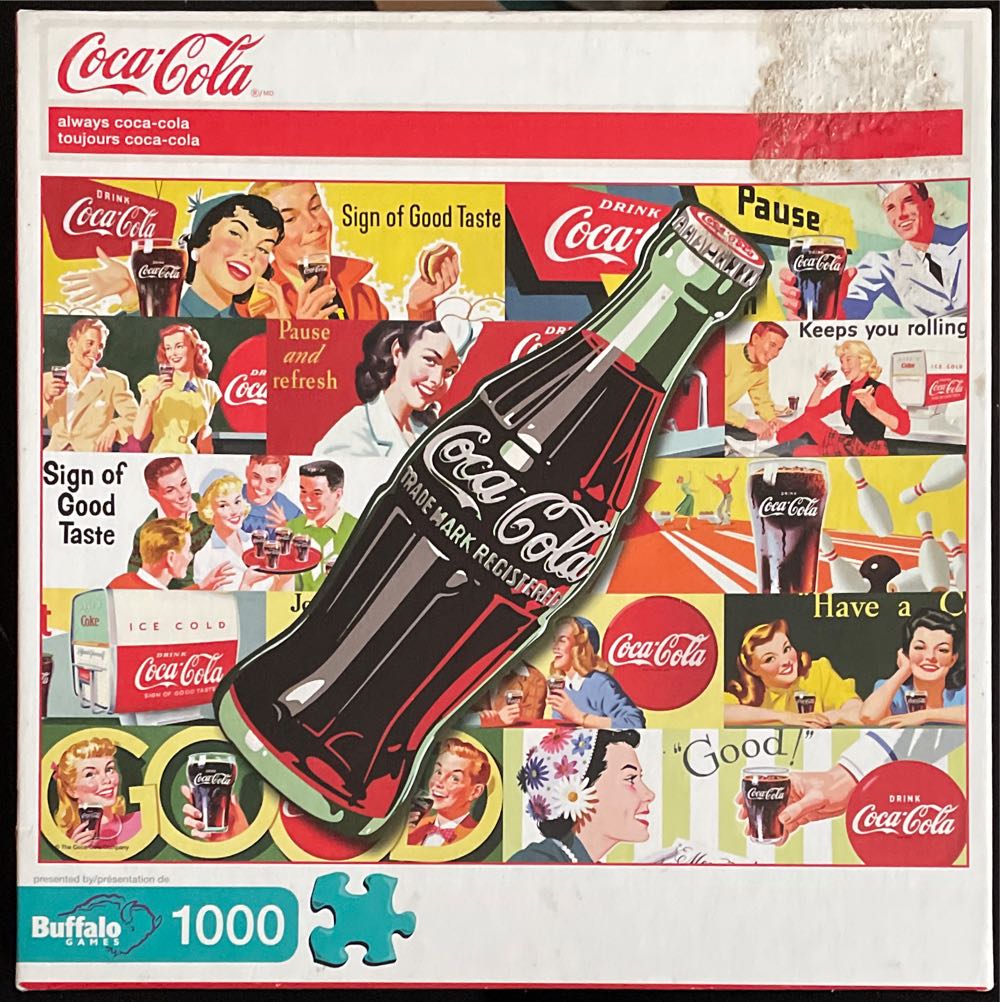 Always Coca Cola - Buffalo puzzle collectible [Barcode 079346112500] - Main Image 1