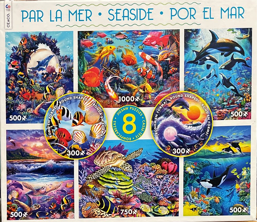 Seaside - Ceaco puzzle collectible [Barcode 021081370035] - Main Image 2