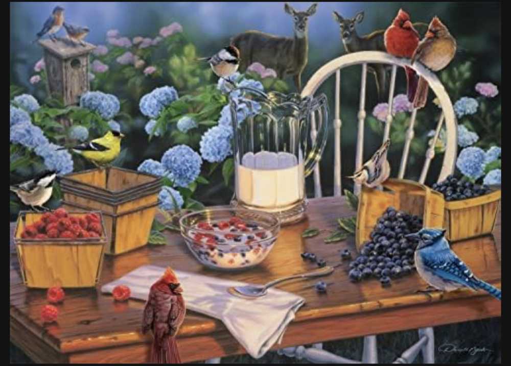 Country Breakfast Club - Buffalo puzzle collectible [Barcode 079346120192] - Main Image 2