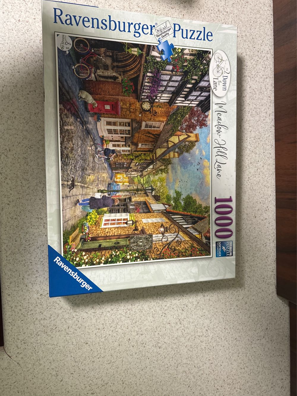 Down The Lane No. 2 - Meadow Hill Lane - Ravensburger puzzle collectible [Barcode 4005556169153] - Main Image 4