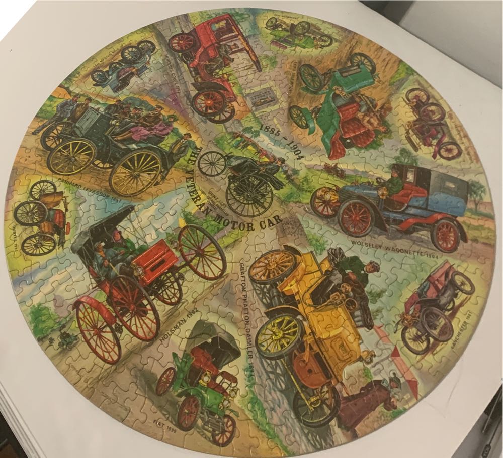 The Veteran Motor Car : 1885-1904 - Springbok puzzle collectible - Main Image 4