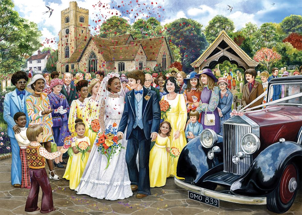 The Wedding - Falcon de luxe puzzle collectible [Barcode 8710126113660] - Main Image 2