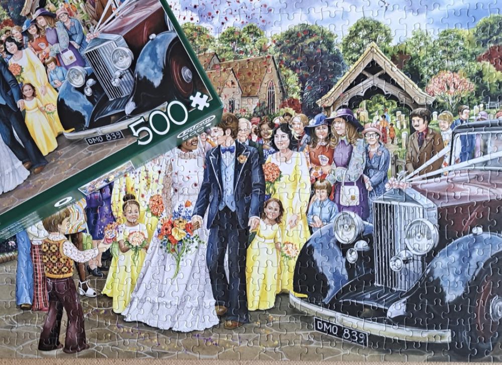 The Wedding - Falcon de luxe puzzle collectible [Barcode 8710126113660] - Main Image 4