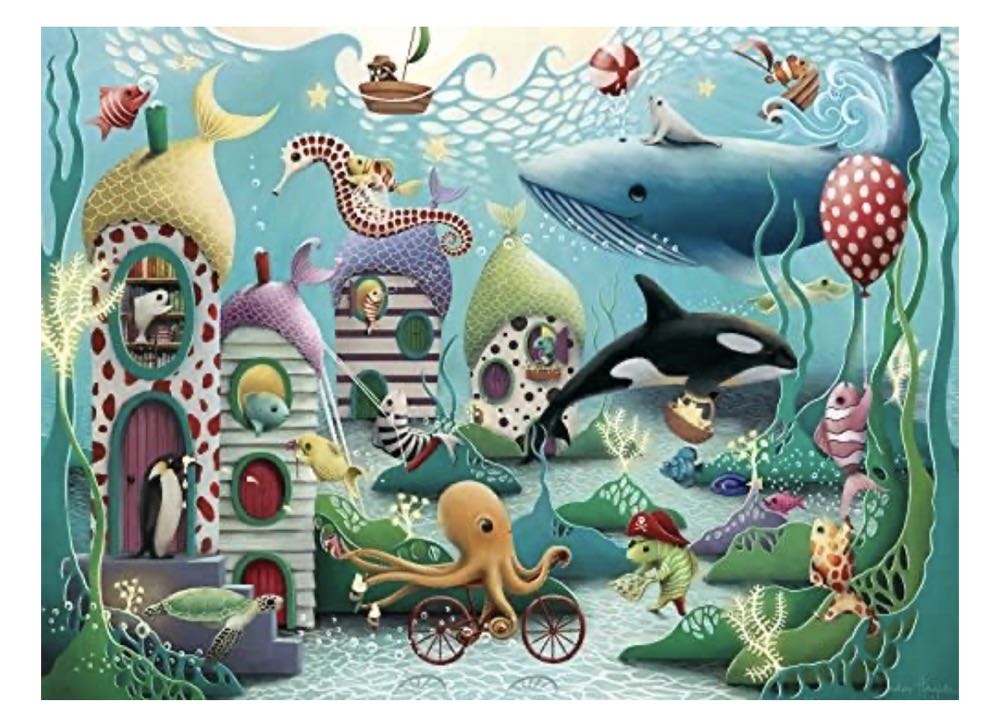 Underwater Wonders - Ravensburger puzzle collectible [Barcode 4005556129720] - Main Image 2
