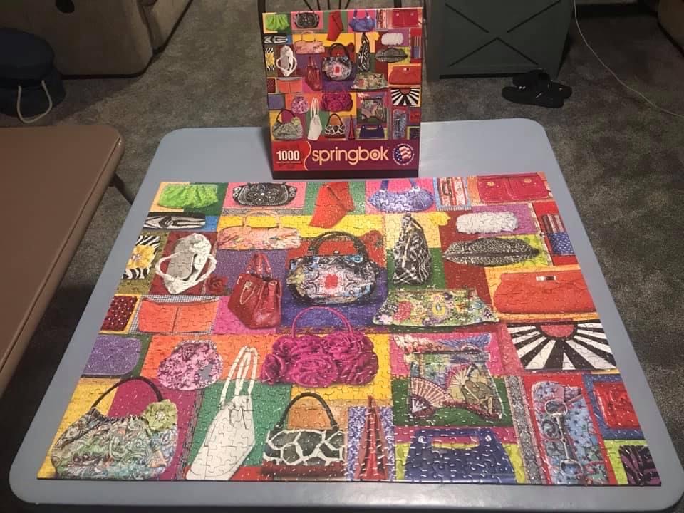 Purses! Purses! Purses! - 128, 6/24/21-SOLD - Springbok puzzle collectible [Barcode 091683106653] - Main Image 2