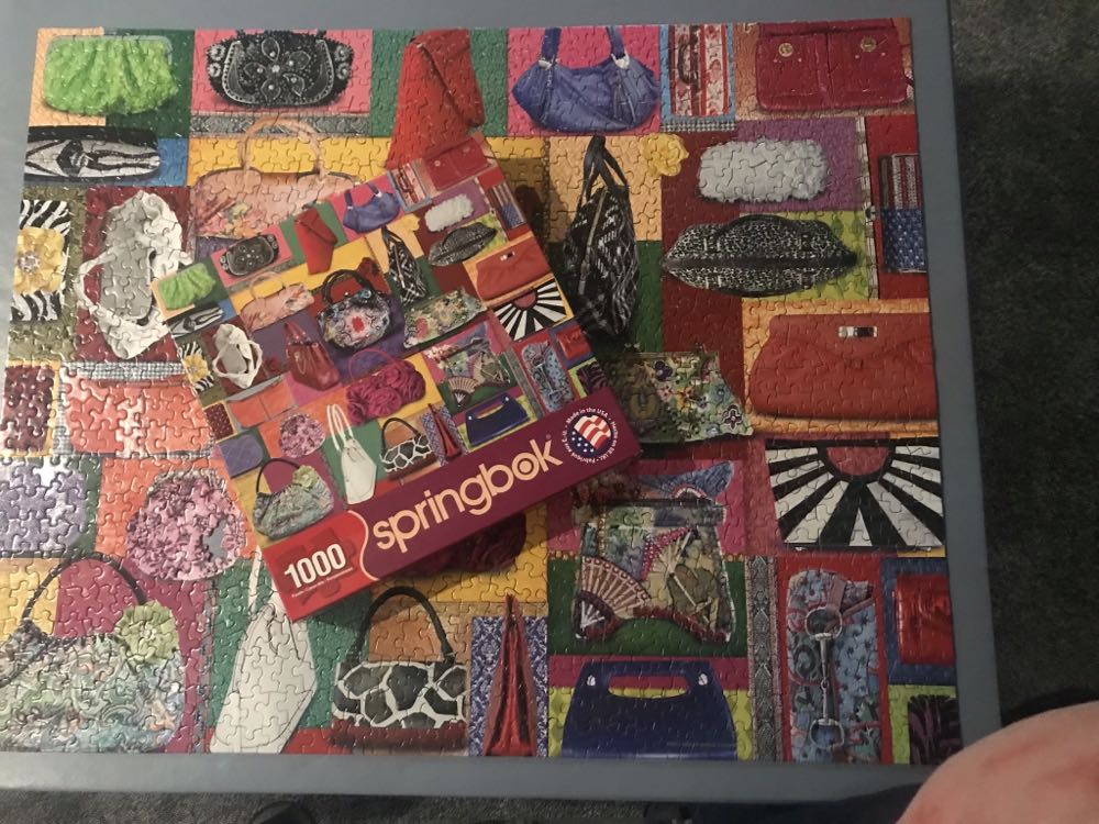 Purses! Purses! Purses! - 128, 6/24/21-SOLD - Springbok puzzle collectible [Barcode 091683106653] - Main Image 3