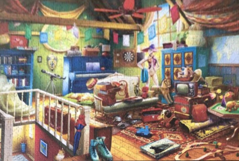 Attic Treasures - Master Pieces puzzle collectible [Barcode 705988603815] - Main Image 3