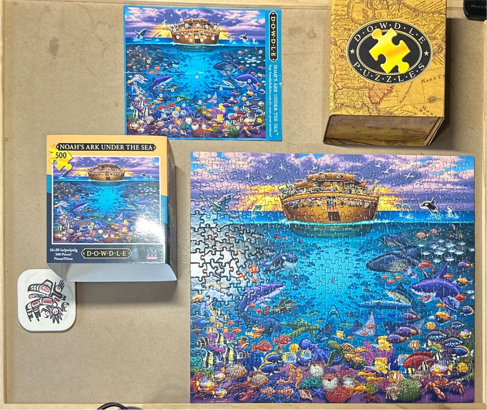 Noah’s Ark Under The Sea (NIB) 🧩 - Dowdle puzzle collectible [Barcode 671095203043] - Main Image 4
