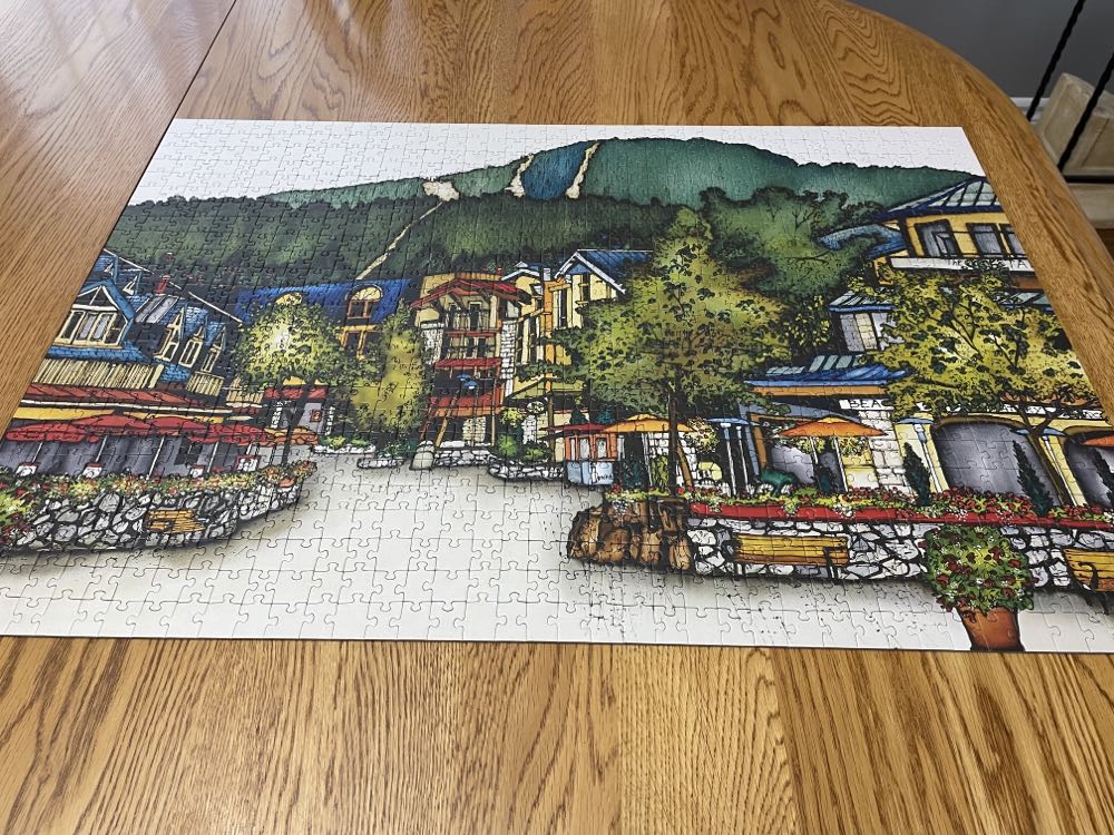 Whistler, BC - Pierre Belvédère puzzle collectible [Barcode 061152670503] - Main Image 2