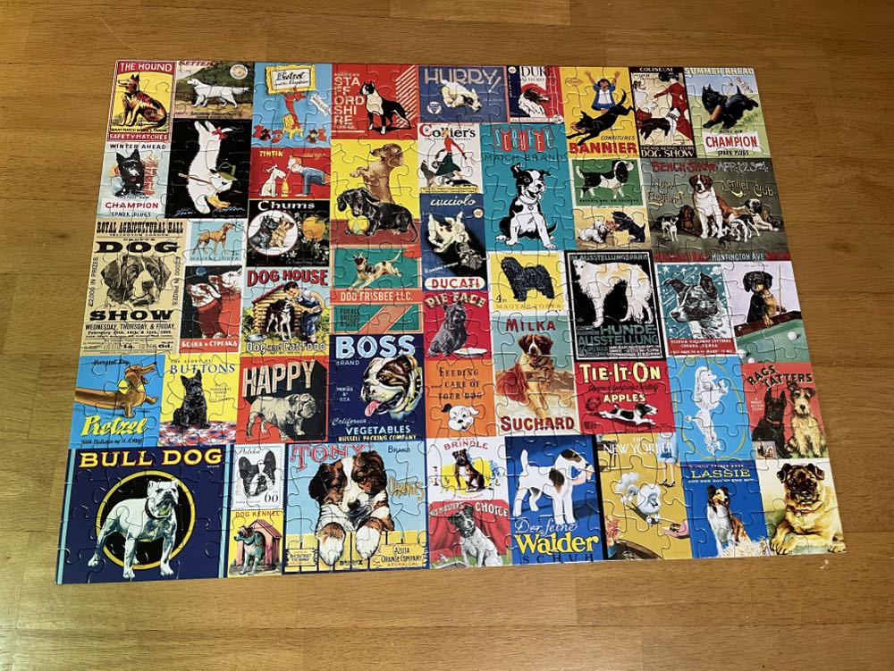 Retro Dogs - Re-marks puzzle collectible [Barcode 681410190422] - Main Image 4