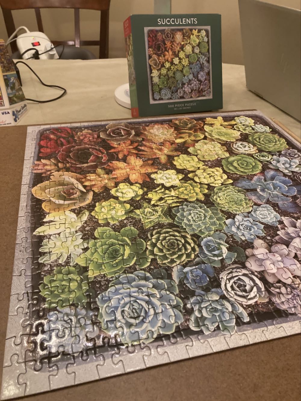 Succulents - Galison puzzle collectible [Barcode 9780735360426] - Main Image 2