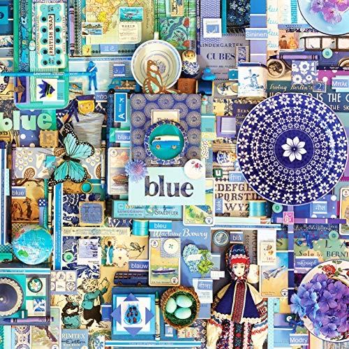 Unique Art: Blue - Cozytime Puzzles puzzle collectible - Main Image 1