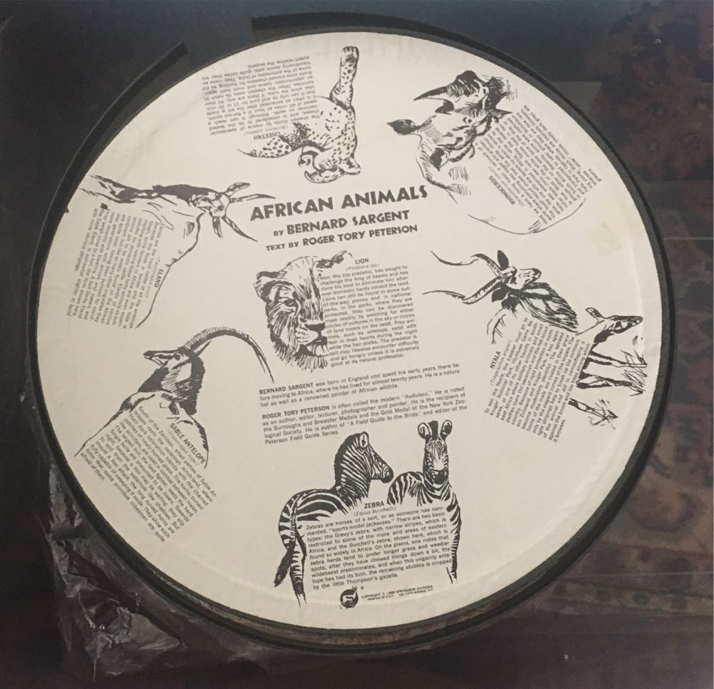 African Animals - SOLD - Springbok puzzle collectible - Main Image 2