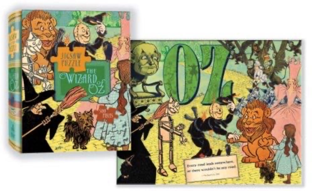 Wizard Of Oz Puzzle: 500-piece Puzzle - Potter Style puzzle collectible [Barcode 9780307450883] - Main Image 2