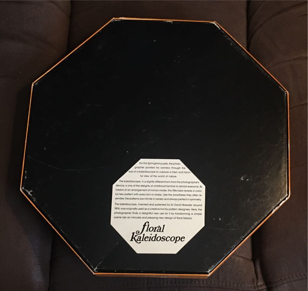 Floral Kaleidoscope -SOLD - Springbok puzzle collectible - Main Image 2