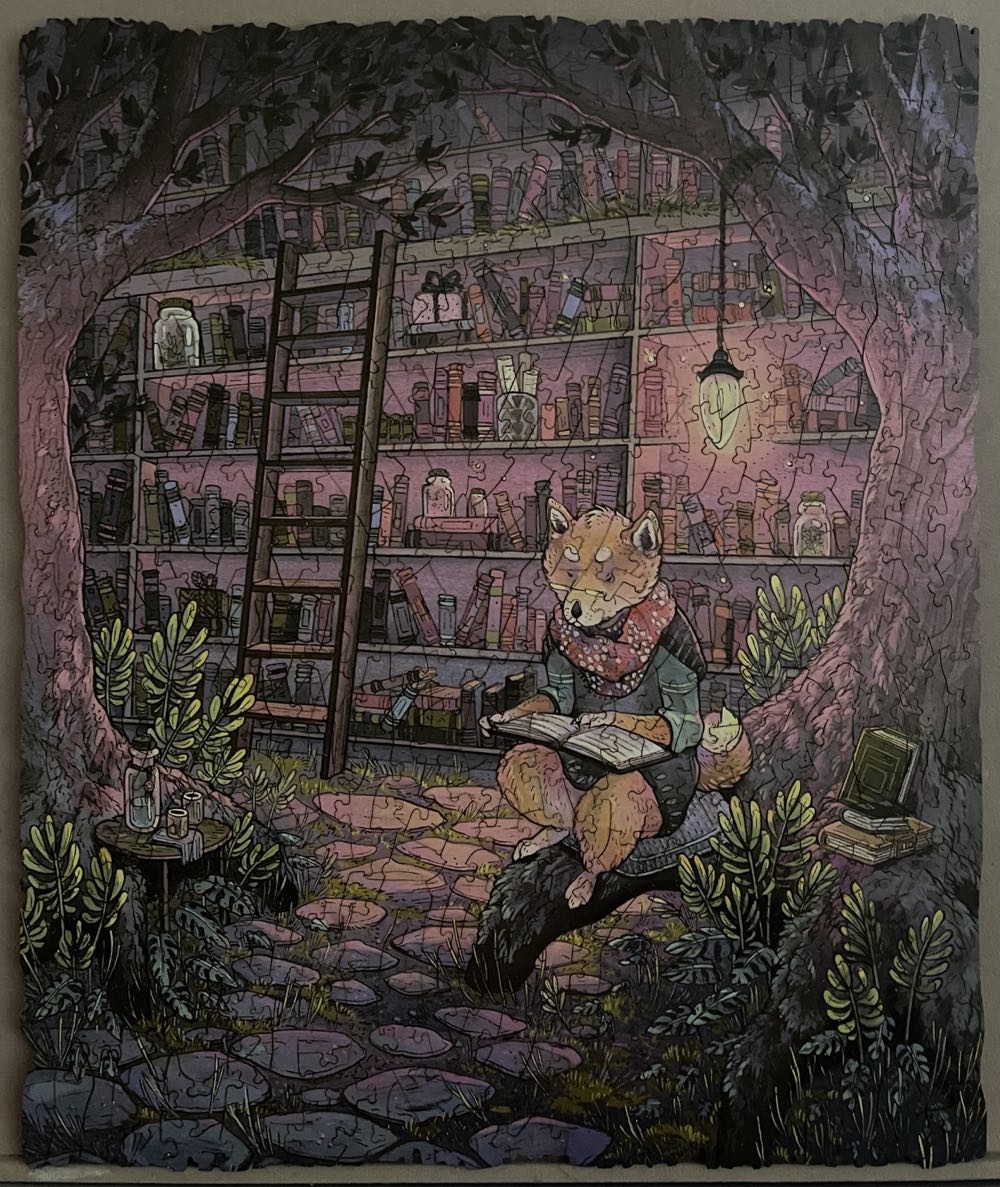 The Bookkeeper - Ecru puzzle collectible - Main Image 2