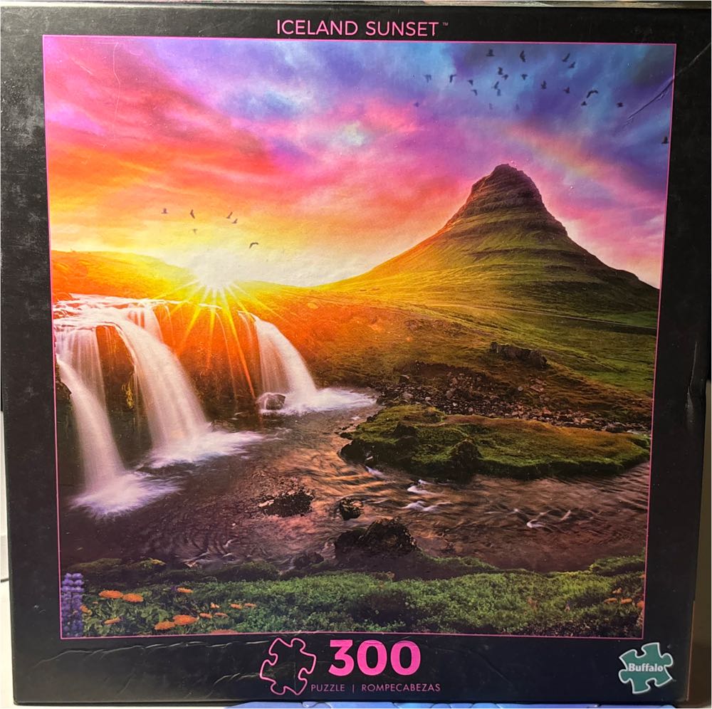 Iceland Sunset - Buffalo puzzle collectible [Barcode 079346028436] - Main Image 2
