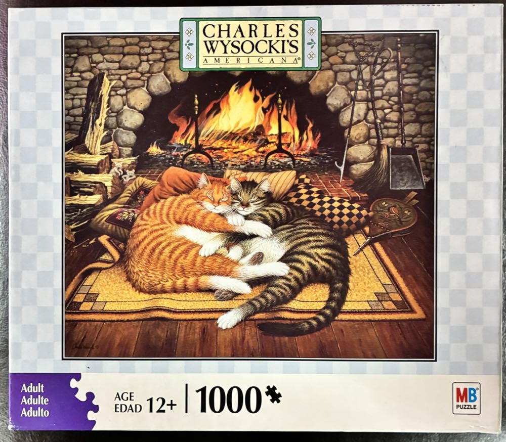 All Burned Out - Milton Bradley (MB) puzzle collectible [Barcode 032244046797] - Main Image 2