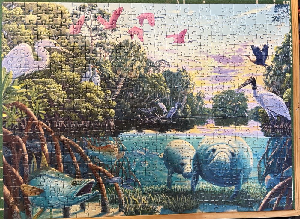 Manatee Moments Jenn - Ravensburger puzzle collectible [Barcode 4005556169436] - Main Image 4