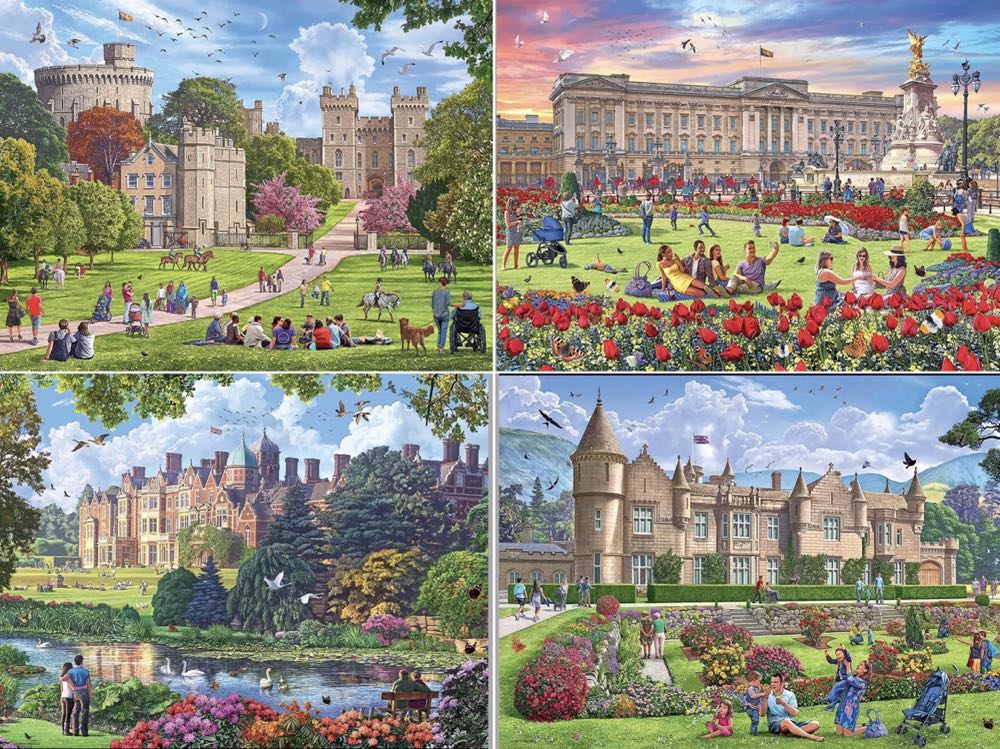Happy Days 5, Royal Residences - Ravensburger puzzle collectible [Barcode 4005556171408] - Main Image 2