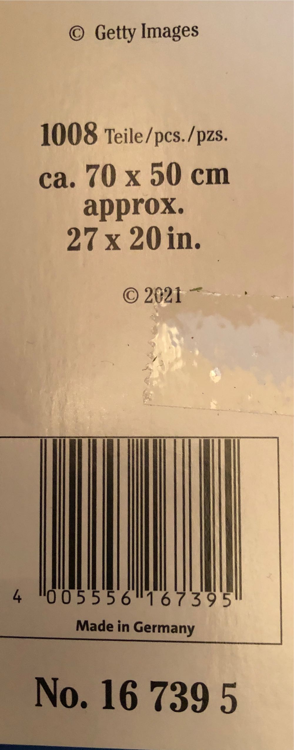 Copenhagen, Denmark - Ravensburger puzzle collectible [Barcode 4005556167395] - Main Image 2