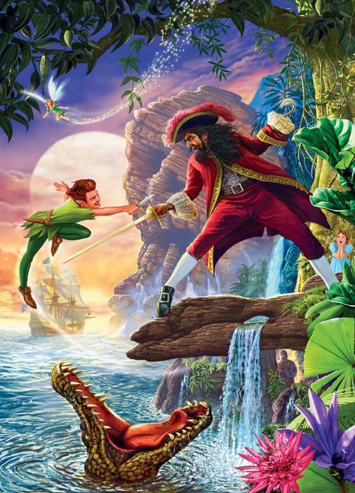 Peter Pan - Masterpieces 🇺🇸 puzzle collectible [Barcode 705988716607] - Main Image 2