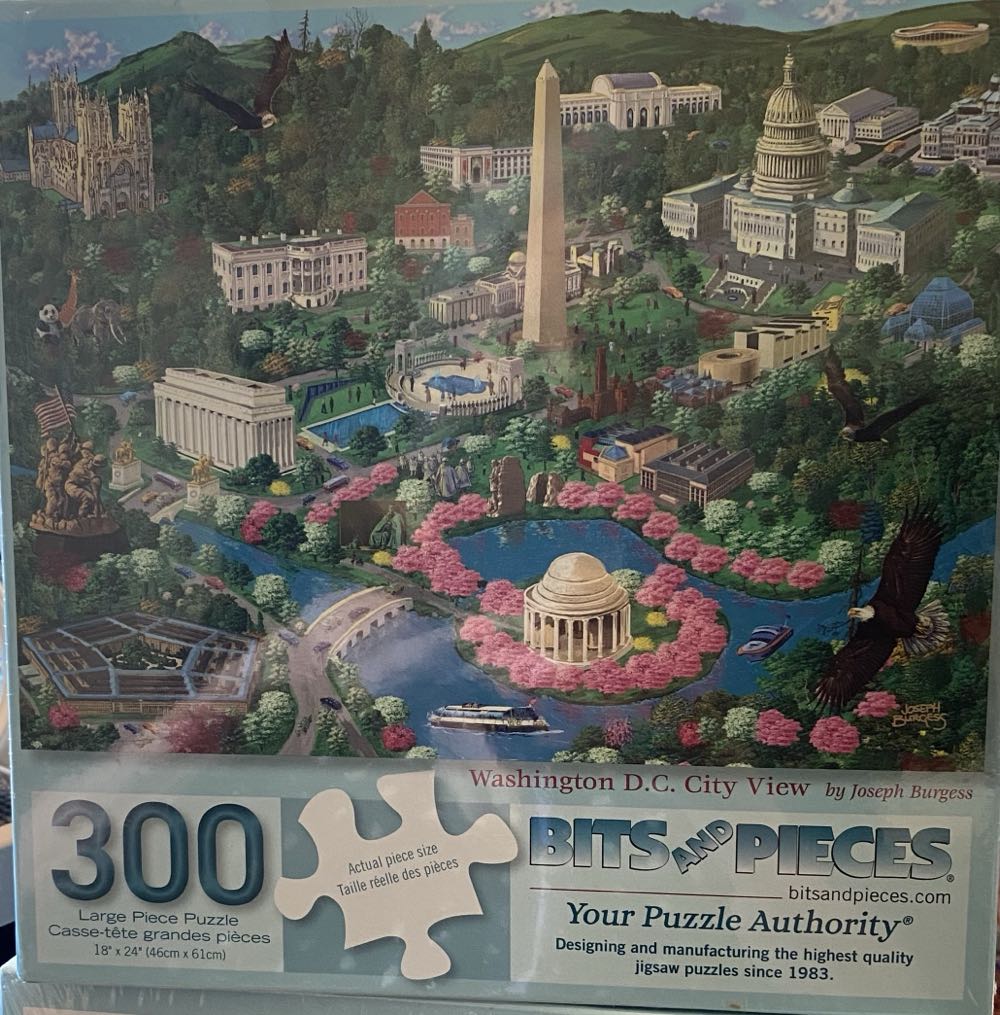 Washington DC, City View - Bits & Pieces puzzle collectible [Barcode 192949014818] - Main Image 2