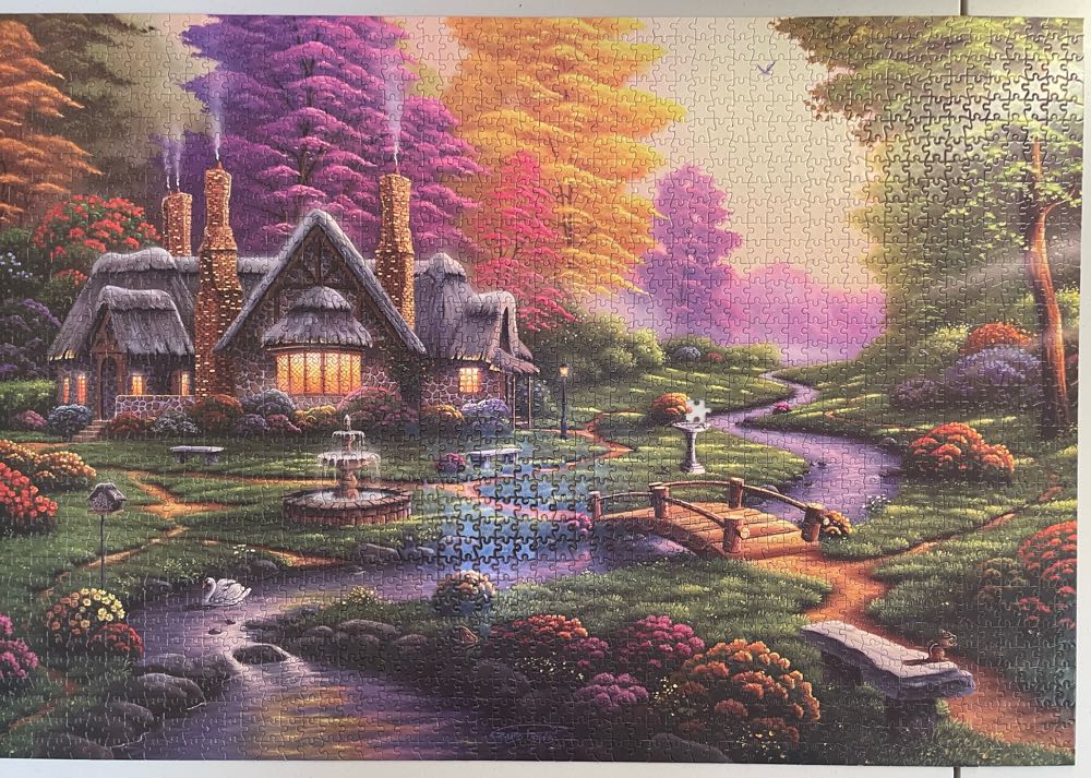A Dreamy Retreat - Buffalo Games 🇺🇸 puzzle collectible [Barcode 079346021208] - Main Image 2